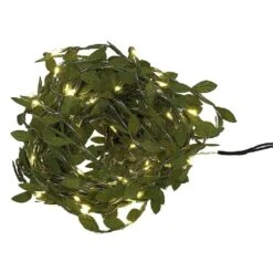 Guirlande Lumineuse Feuille Artificielle 12m