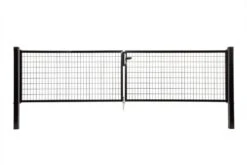 Portillon Double Napoli 100 X 2x200 Cm Anthracite