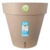 Pot De Fleurs Avec Reserve D'eau Rond 60 Cm Taupe