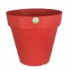 Pot De Fleurs Rond 39,2 Cm Rouge