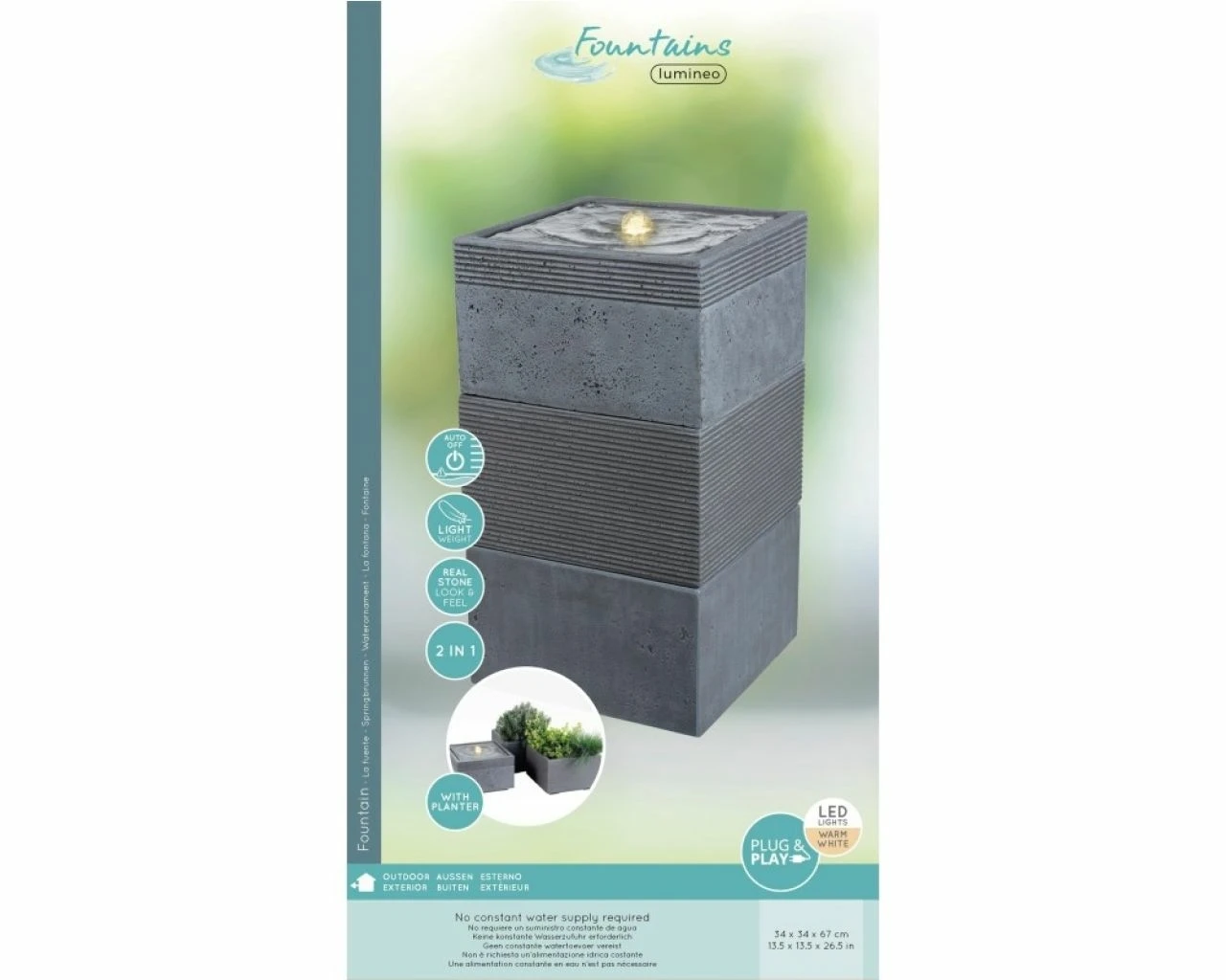 Fontaine 3 Modules 67cm