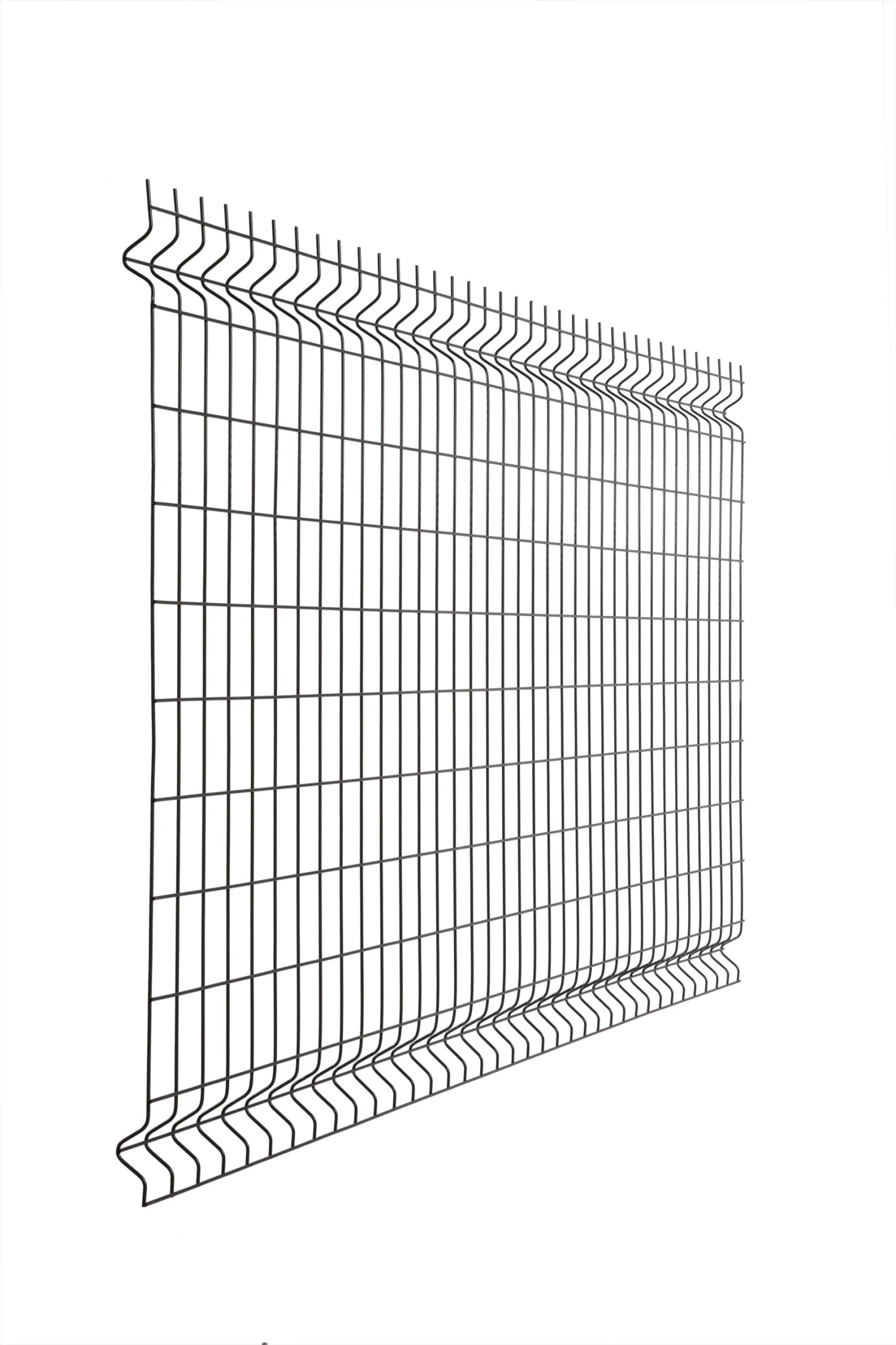 Panneau Napoli 83x200cm 100x55mm 3.8/4.0mm Ral 7016 Anthracite