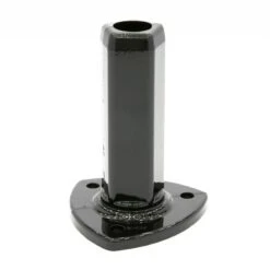 Pied Conique 60mm Alu Hauteur Pied 180mm Ral 9005 Noir