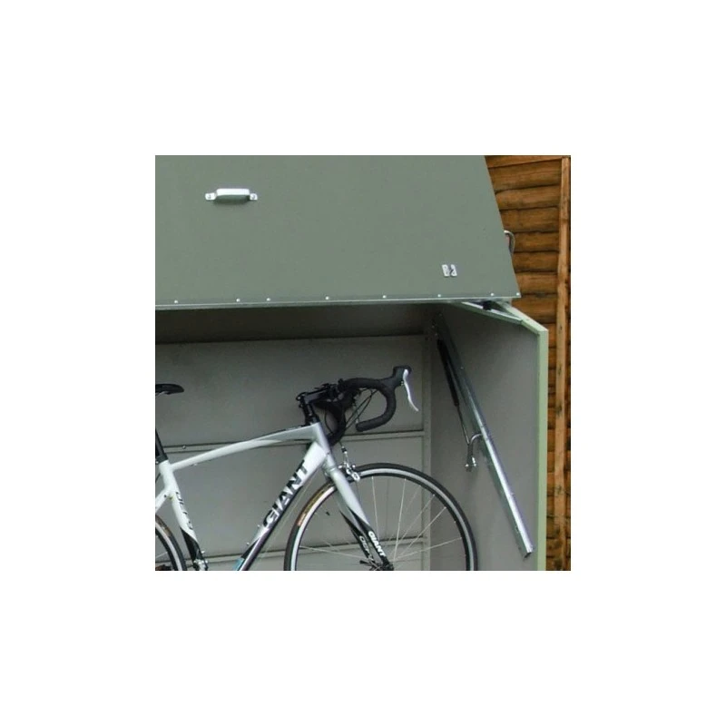 Abri à vélos en métal Sesame 1500L vert 1,41m² TRIMETALS