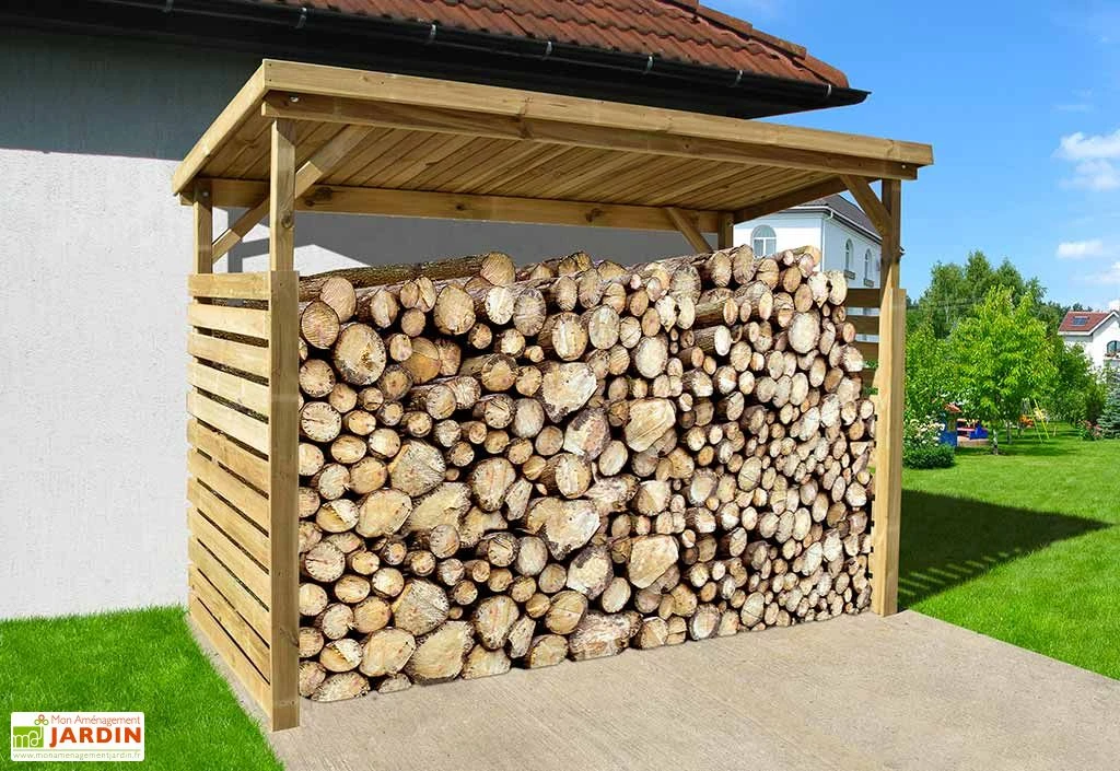 Abri Buches 5 stères Multifonctions 19 mm