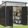 Abri De Jardin En Acier Galvanisé Duramax Modern 4,5 M²
