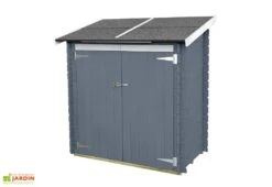 Abri De Jardin En Bois De Pin Traité Ambrogio – 155 X 85 X 165 Cm