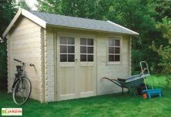 Solid Abri De Jardin En Bois Arles 28mm (358 X 238 Cm)