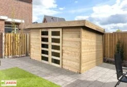 Solid Abri De Jardin Bois Malmo 28 Mm (391x301)