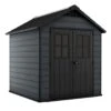 Abri De Jardin En Résine Keter 5 M² – Woodium 757 Anthracite