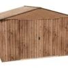 Abri De Jardin En Métal Duramax Woodgrain Imitation Bois 8 M²
