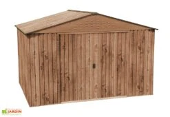 Abri De Jardin En Métal Duramax Woodgrain Imitation Bois 8 M²