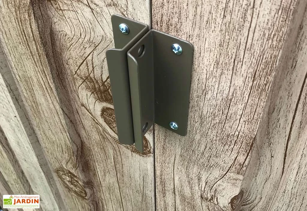 Abri de Jardin en Métal Duramax Woodgrain Imitation Bois 8 m²
