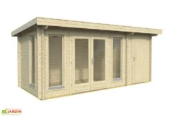 Abri De Jardin Moderne En Bois D’épicéa Brut Milford – 14,68 M²