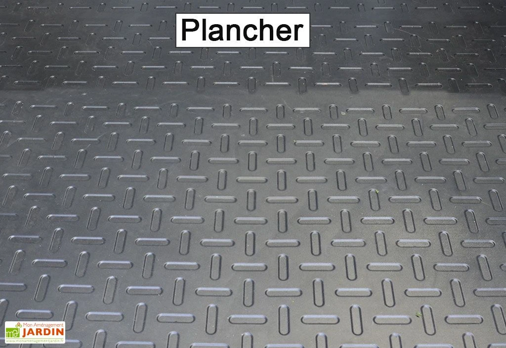 Abri de Jardin en Polycarbonate 1 x 2 m – Skylight Amber 6x3