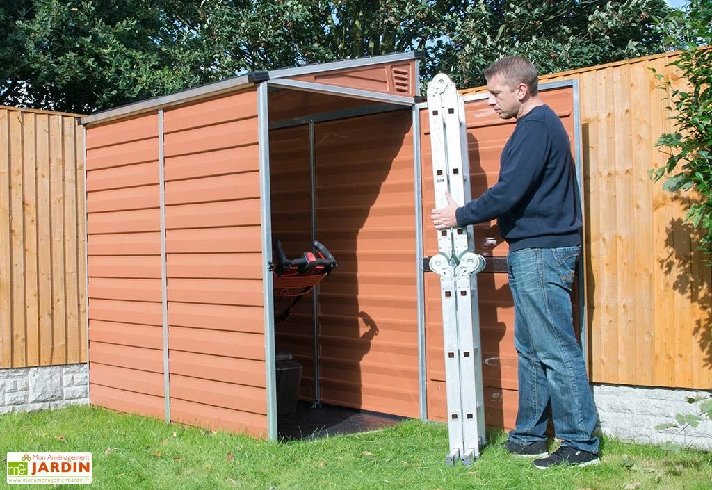 Abri de jardin Skylight 2,1 m² Pent Ambre | Palram - Canopia