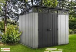 Keter Abri De Jardin PVC Brossium 97 Avec Toit En Monopente