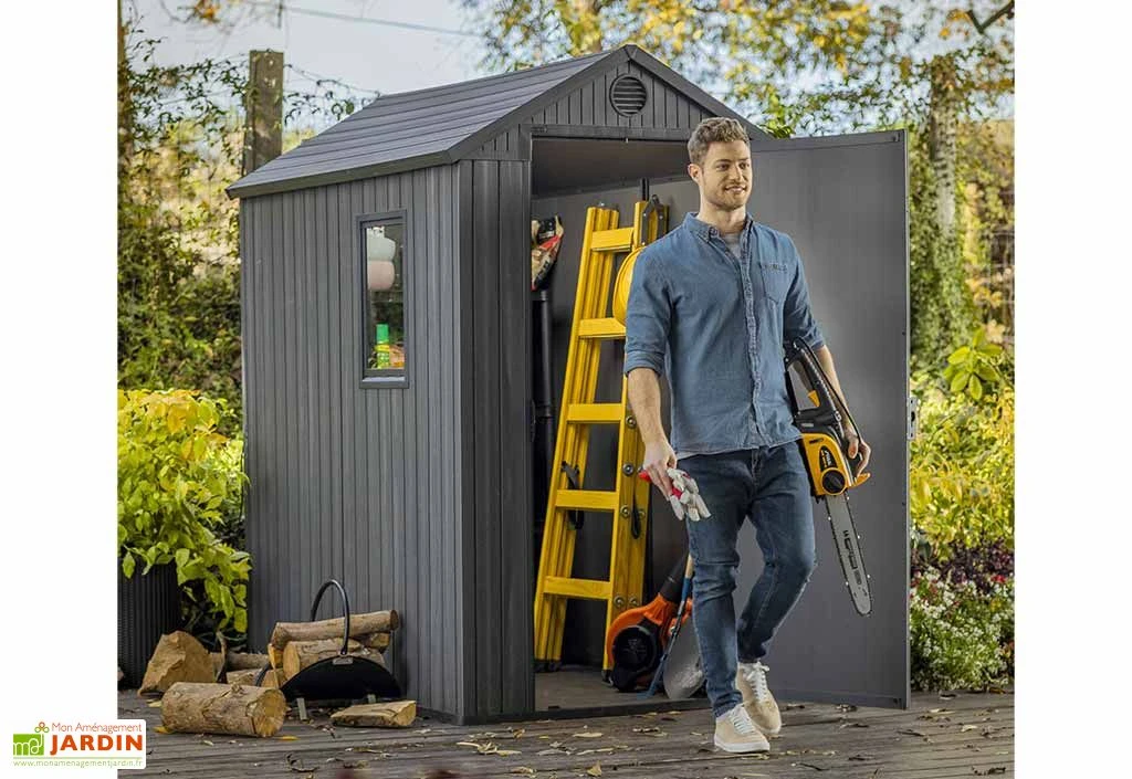 Abri de jardin en résine Darwin 46 – 2,3 m²