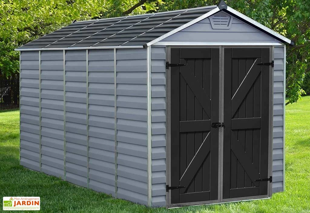 Abri de jardin Skylight 7 m² Gris/Noir | Palram - Canopia