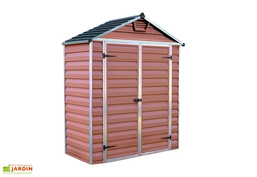 Abri de Jardin en Polycarbonate 1 x 2 m – Skylight Amber 6x3