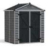 Abri De Jardin Skylight 2,8 M² Gris/Noir | Palram - Canopia