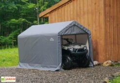Abri De Jardin Souple En Acier Et Polyéthylène 5 M²