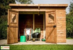 Abri De Jardin En Bois D’épicéa Traité Theora – 5,69 M²