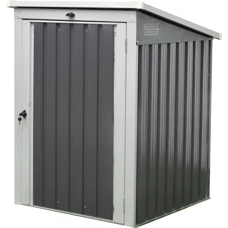 Cache-poubelle simple en acier pour conteneurs 240L – Westmann