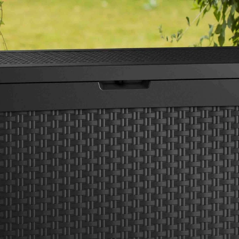 Coffre de jardin en résine anthracite 270L Samoa – Keter