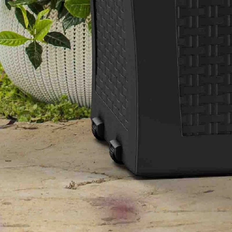 Coffre de jardin en résine anthracite 270L Samoa – Keter