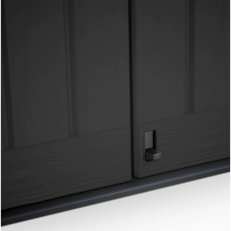 Coffre de jardin multifonctions en résine anthracite 2000L - Keter