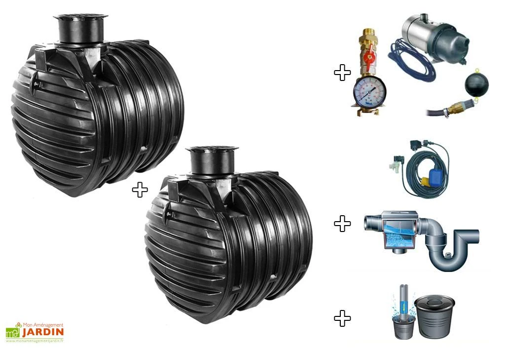 Cuve recuperateur eau Standard 12000 L
