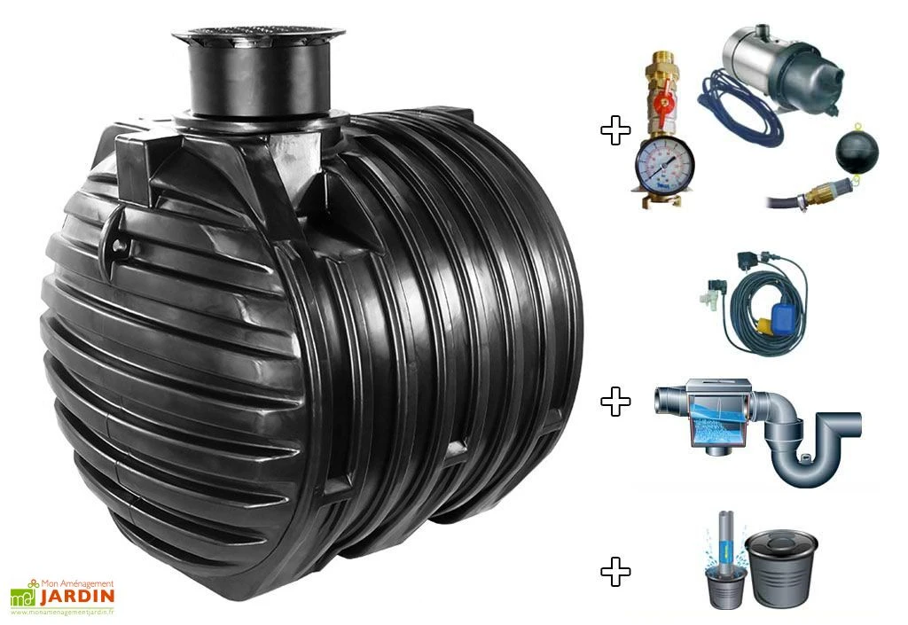 Cuve recuperateur eau Standard 6000 L