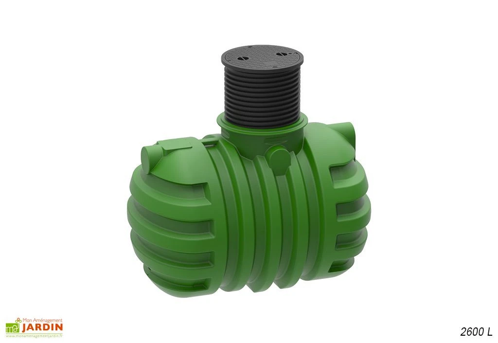 Cuve Récupération d’Eau Enterrée en Polyéthylène Roterra (7 Tailles)