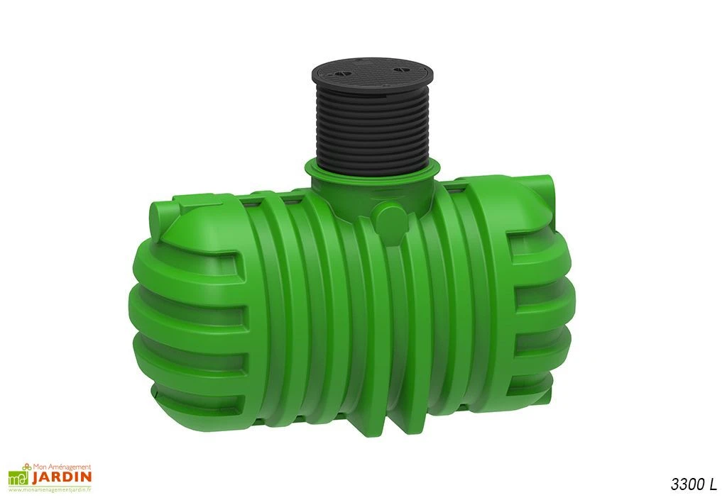 Cuve Récupération d’Eau Enterrée en Polyéthylène Roterra (7 Tailles)