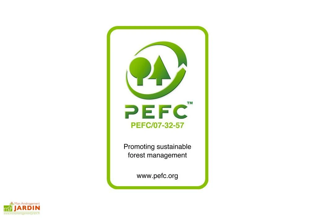 Abri de Jardin en Bois Oléron 19mm (307x209cm)