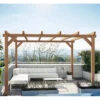 Pergola En Bois Lamellé-collé 500x400cm Sitges – Maderland