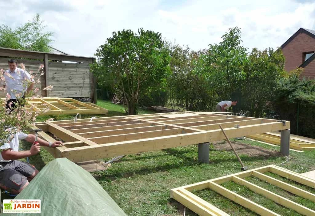 Plancher Bois + Laine de Roche pour Studio 500 x 340 cm