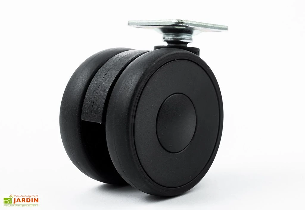 Roues en polyamide pour coffre de rangement Ø 6,5 cm