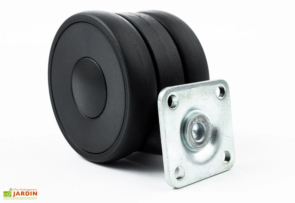 Roues en polyamide pour coffre de rangement Ø 6,5 cm