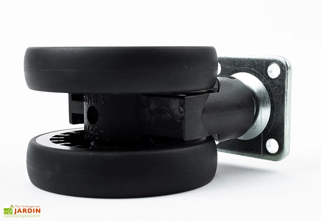 Roues en polyamide pour coffre de rangement Ø 6,5 cm