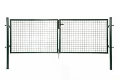 Portillon Double H 150 X L 2x150cm Ral 9005 Noir
