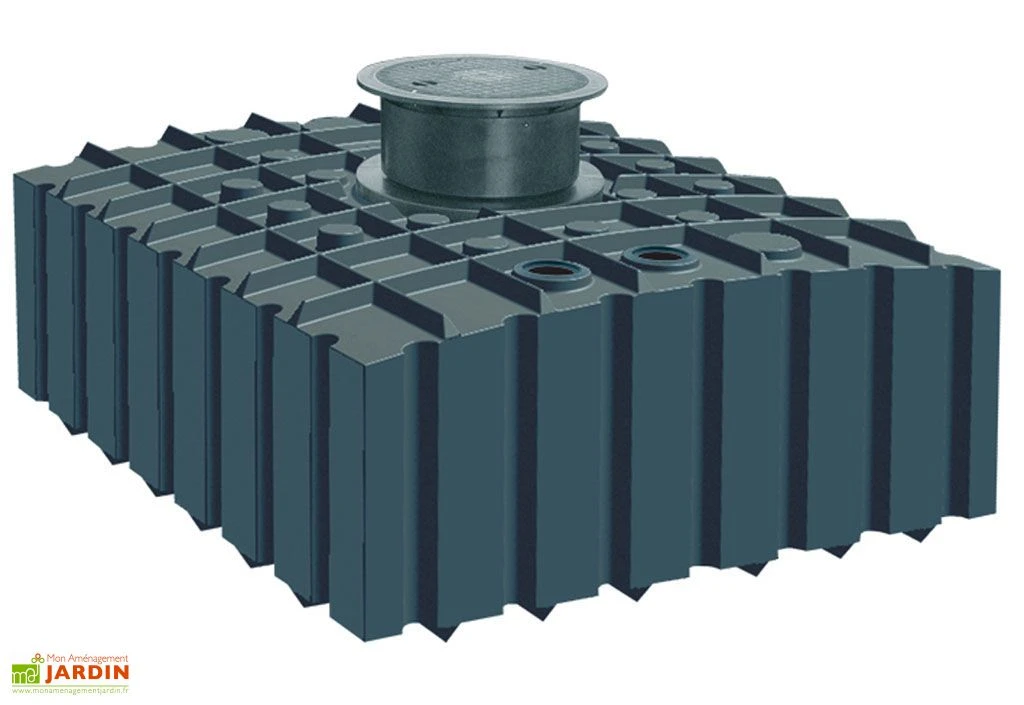 Cuve Récupérateur D'Eau Enterrée Plate GFT 4200 L