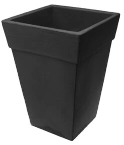 Pot De Fleurs Carré Anthracite 40x55cm